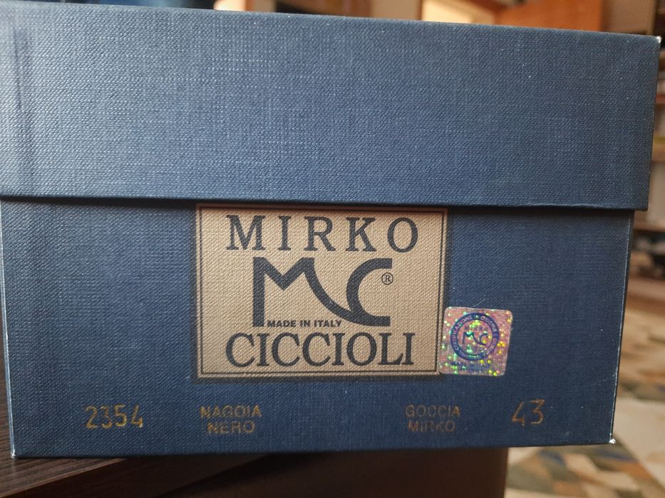 Туфли мужские MIRKO CICCIOLI 43-44