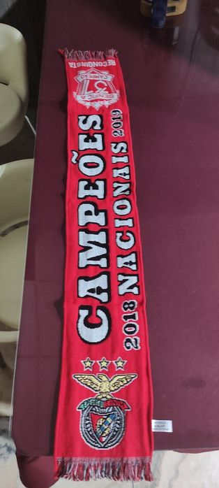 Cachecol do Benfica 2018/2019 Campeões