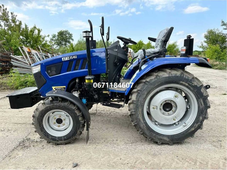 Мінітрактор ДТЗ 354U з примусовою дві швидкості ВВП реверс доставка