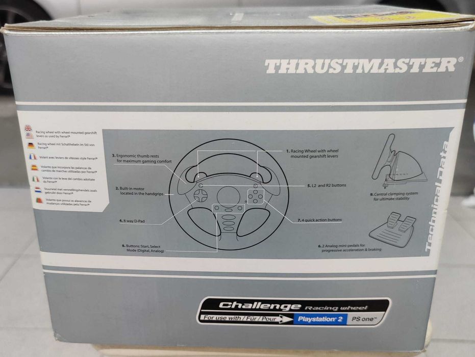 Volante Thrustmaster PS2