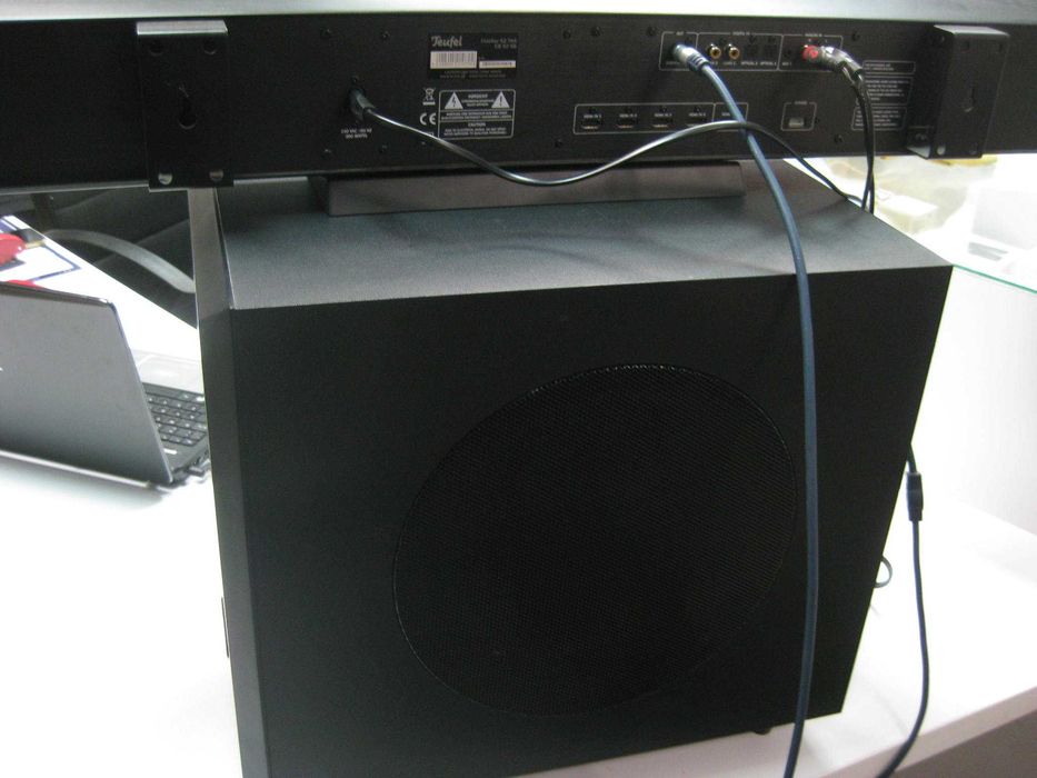 Soundbar  subwoofer Teufel Cinebar 52 certyfikat THX stan BDB