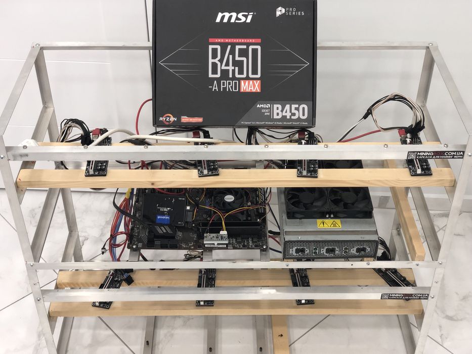 Майнинг ферма.Майнинг.