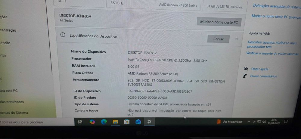 pc. componentes. e drives