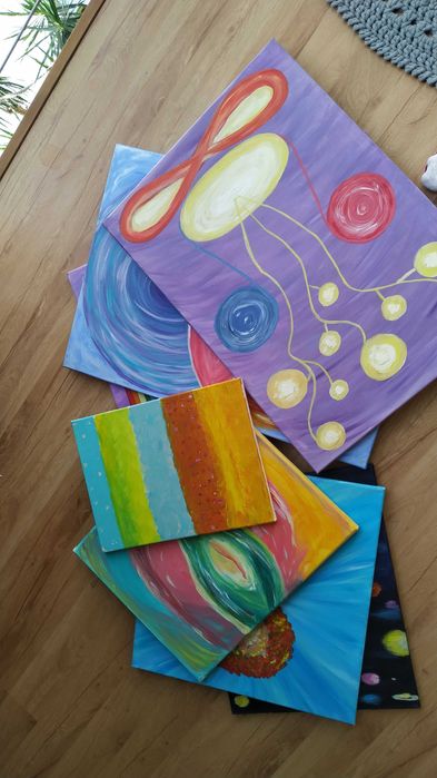 Oddam obrazy płótna do przemalowania