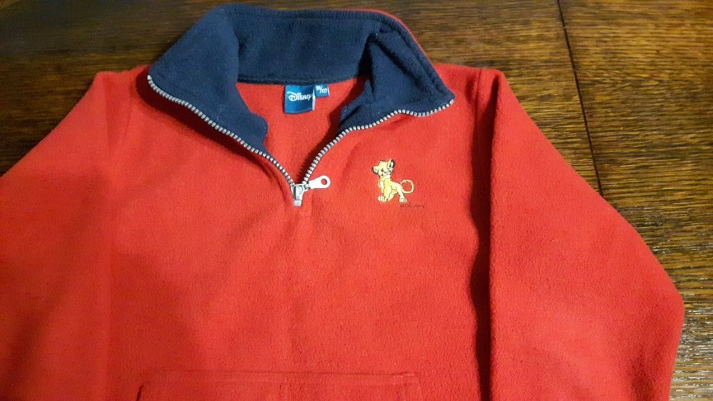 Polar chłopięcy z motywem króla lwa