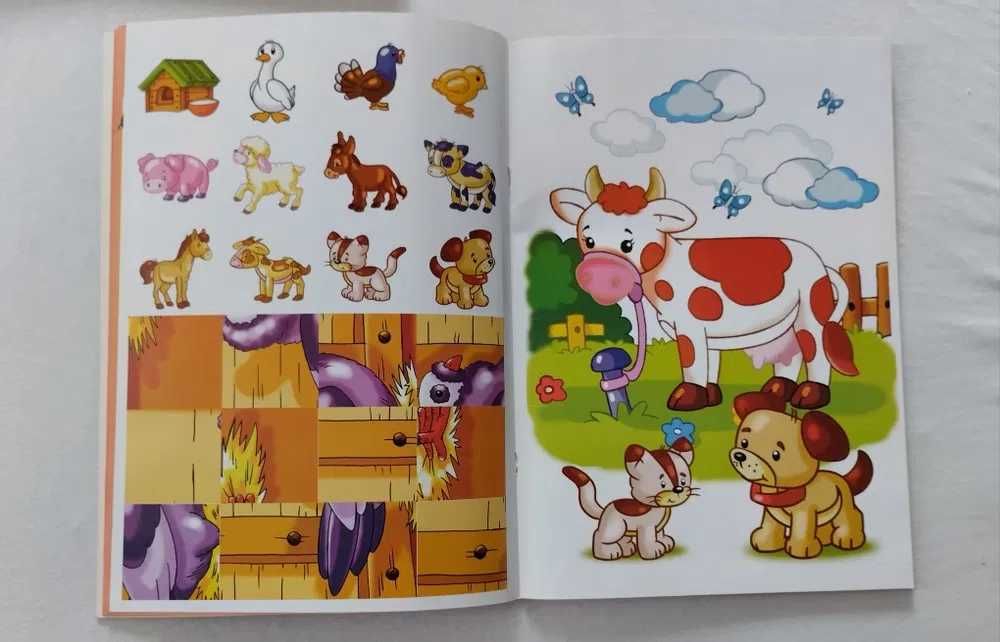 Kolorowanki, malowanki, 6 szt