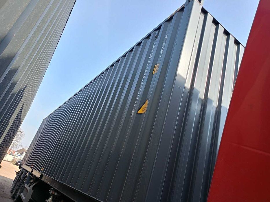 Kontener morski 40HC ONE-WAY 2026 RAL 7016 antracyt High Cube