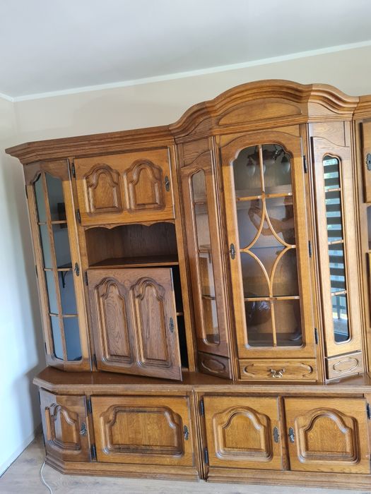 Meble stylowe meblościanka rustikalne vintage