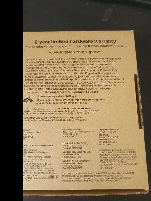 Пристрій гучного зв'язку Logitech P710e