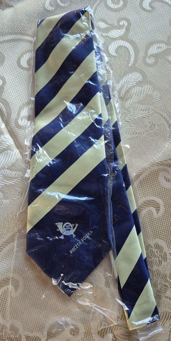 Nowy nieużywany krawat poczty polskiej