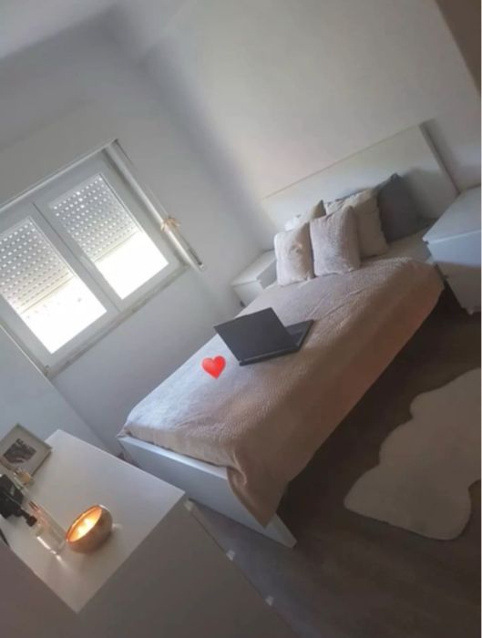 Cama de casal sem colchao