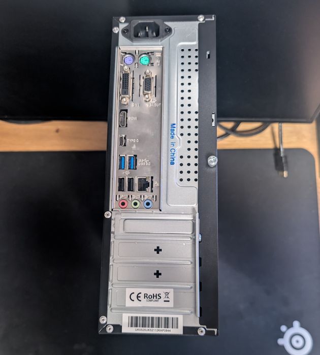 Computador Desktop Intel i7, 8GB Ram, 256GB SSD+500GB HDD