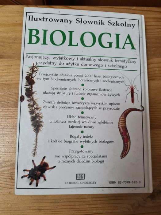 Ilustrowany słownik szkolny Biologia - David Burnie