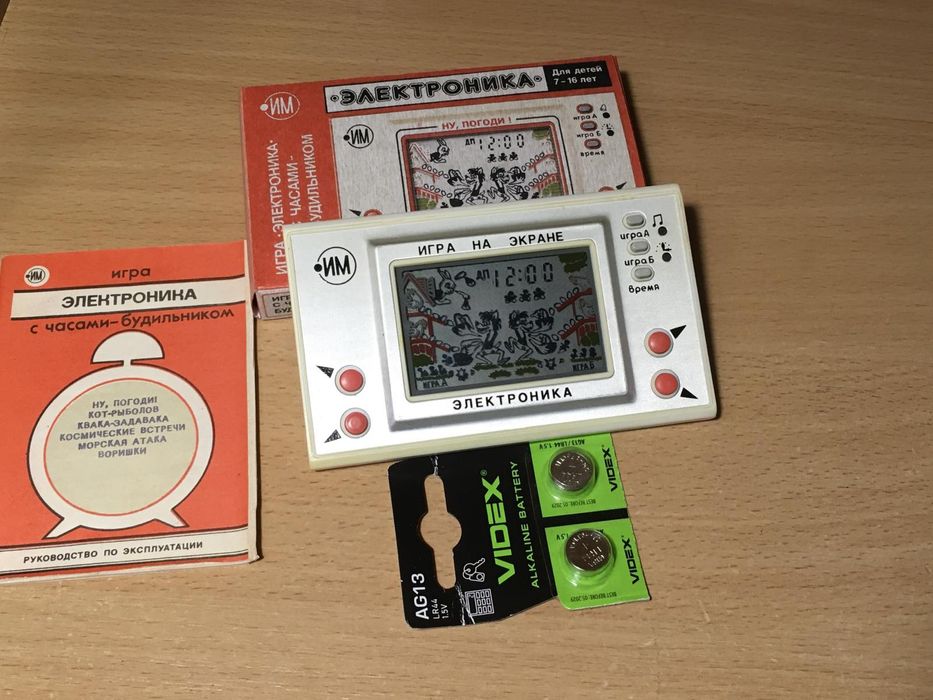 Новая игра электроника СССР волк ловит яйца ну погоди