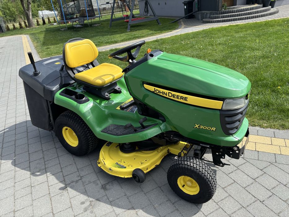 John Deer X300R kosiarka traktorek hudrostat