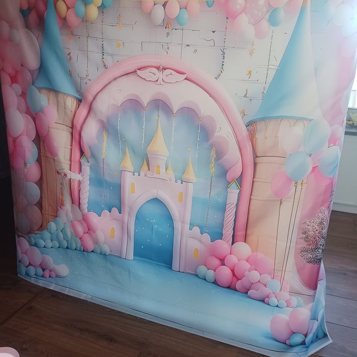 Piękne tło do zdjęć księżniczki.