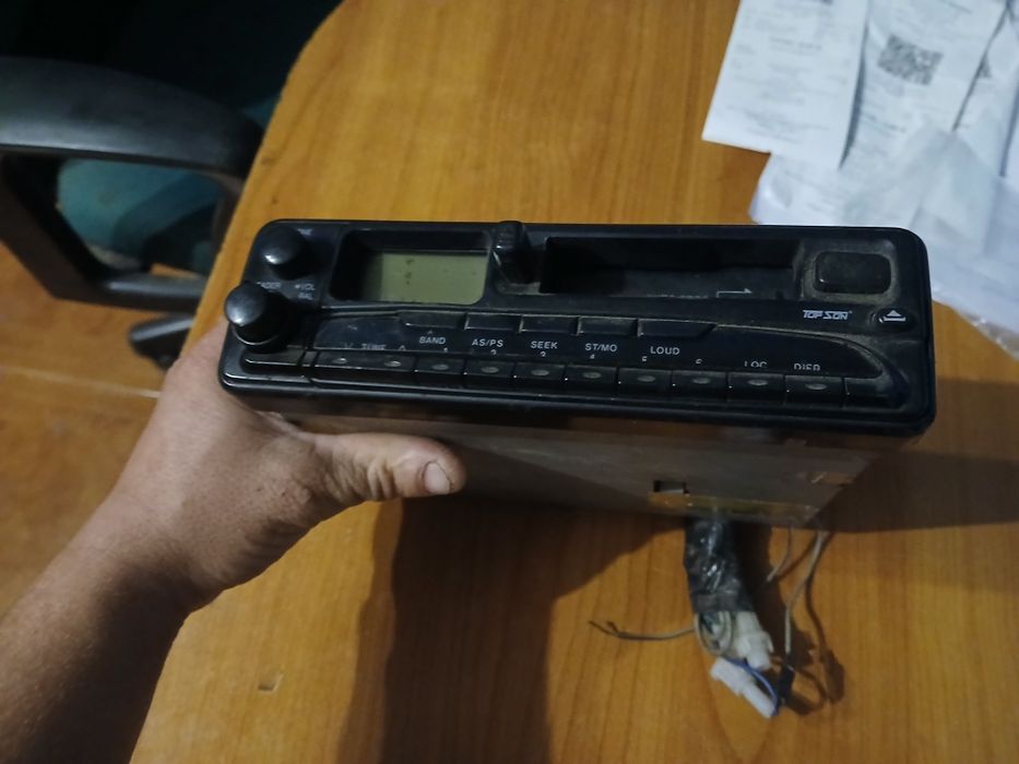 Rádio em bom estado