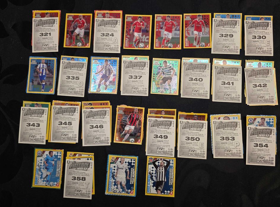 Cromos Futebol Panini Liga Portuguesa 2011/12 Especiais