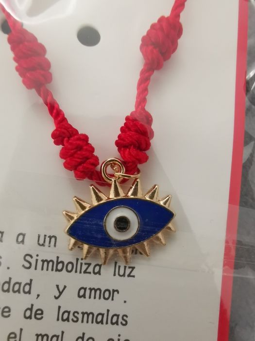 Pulseira 7 nós vermelha