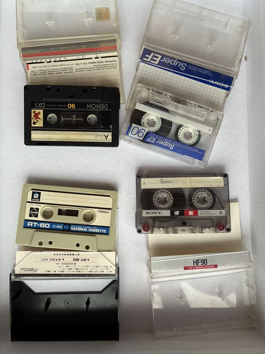 Аудиокассеты 5 шт лот