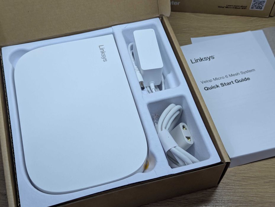 Роутер Linksys LN1100 Mesh WI-FI6 Velop Micro 6 USA качество WAN 2.5G.