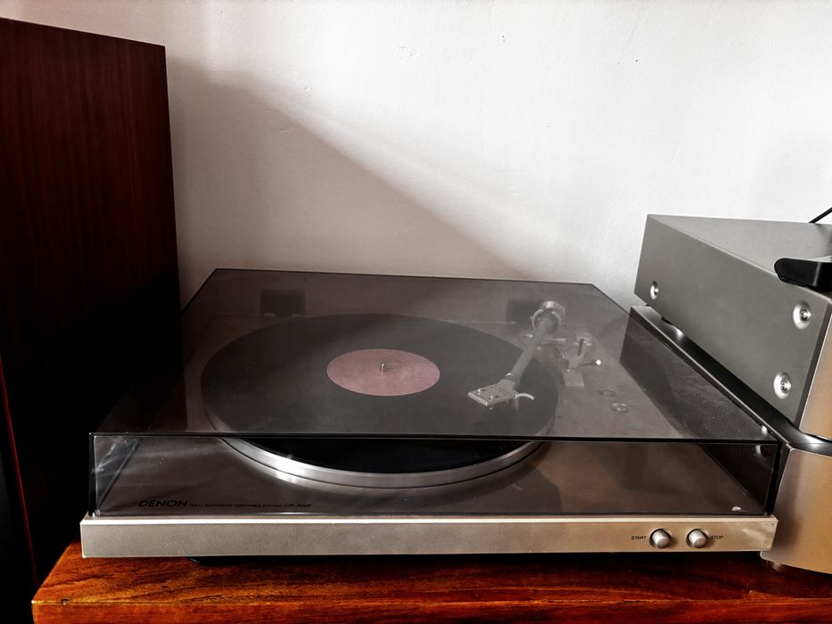 Gramonfon Denon DP-300F + ortofon OM5 / bardzo dobry stan / automat