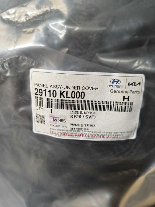 защита захист переднього бампера  Hyundai ioniq 6 іонік ионик (2023+)