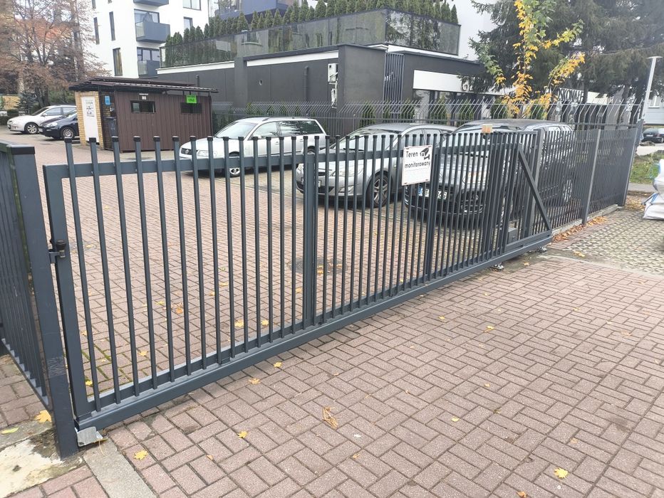 Brama samonośna  ocynk