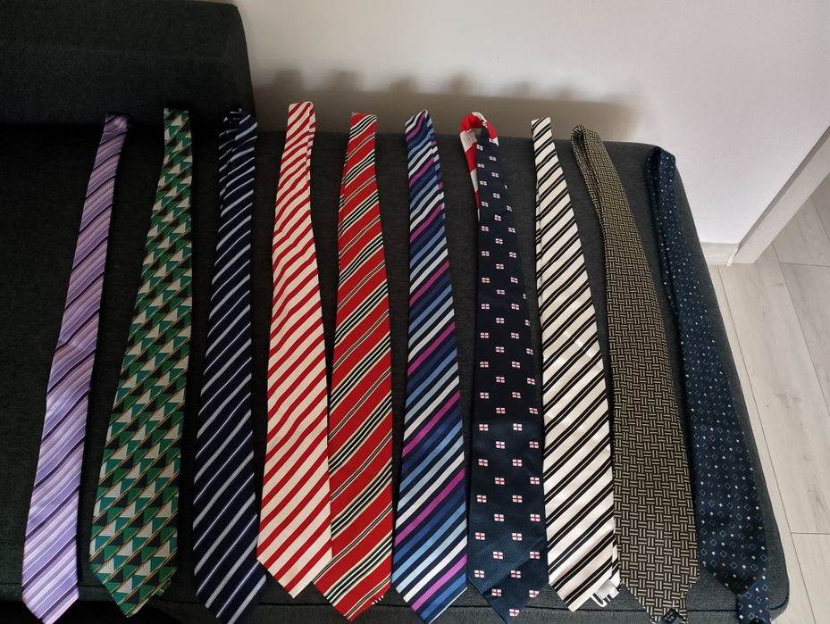 Krawaty 10sztuk różne