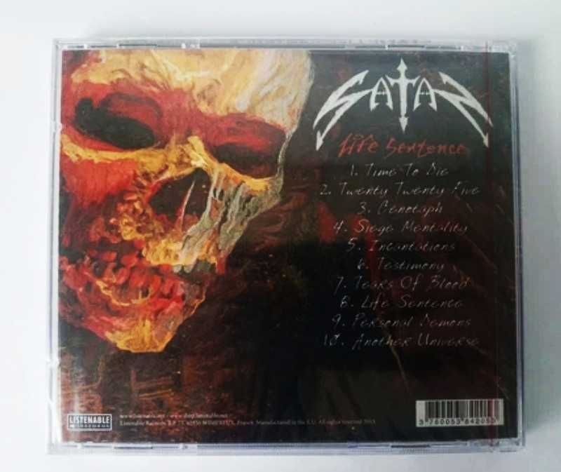 Satan - Atom By Atom / Life Sentence (Novos/Selados)