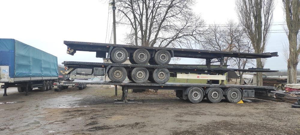 Контейнеровоз зерновоз платформа лісовоз полуприцеп крона шміц когель