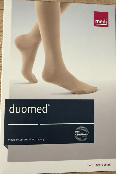 Панчохи компресійні duomed, 2 клас, ромір S (нові)
