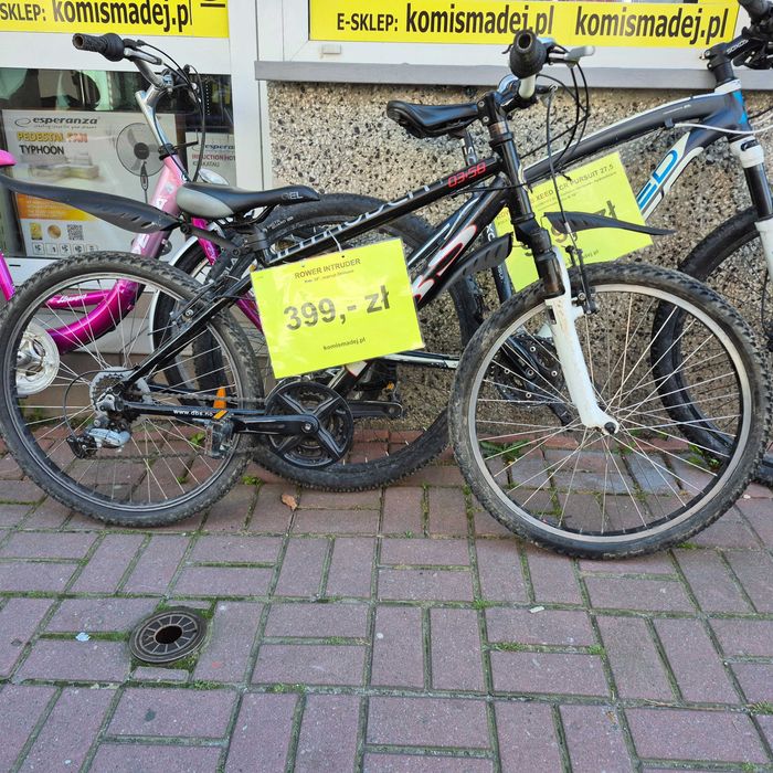 Rower młodzieżowy DBS Intruder 03:58 koło 24"; Komis Jasło Igielna