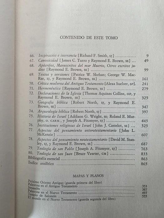 Livro "Comentario Biblico San Jeronimo"