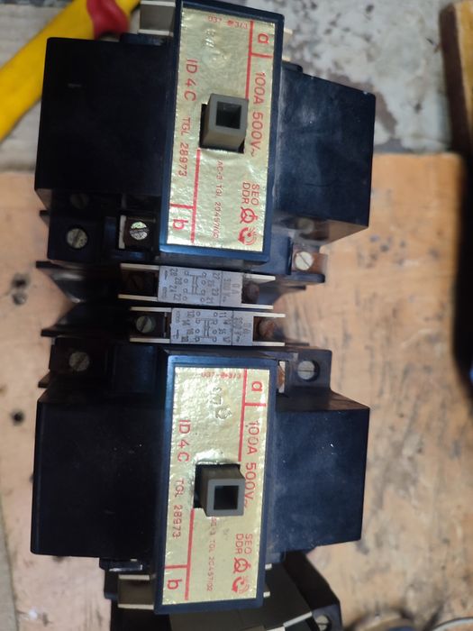 Пускатель магнитный ID 4 C 100A 500V