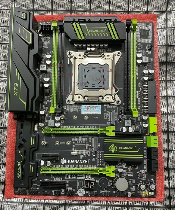 Intel X79 ATX Motherboard Socket R LGA 2011 PCIe DDR3 CrossFireX USB 3.0 SATA3