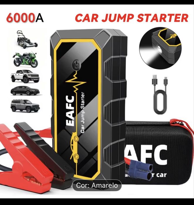 BOOSTER 12V 6000A super compacto