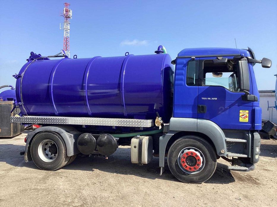 Beczka asenizacyjna 12.5m3 , JUROP RV360 SCANIA