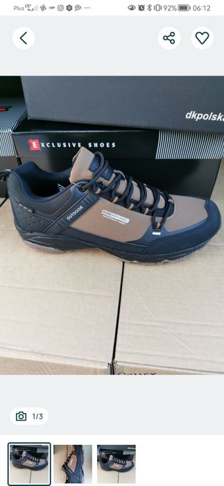 Trekingowe Sportowe Buty Męskie Lekkie Wygodne