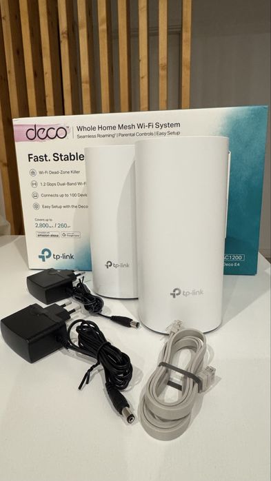 Sistema Wi-Fi Mesh TP-LINK Deco E4