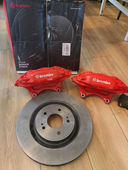 Swap układu hamulcowego Brembo do Mitsubishi.
