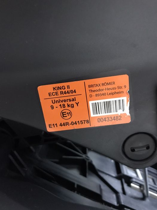 Дитяче автокрісло Britax romer KING II Ls