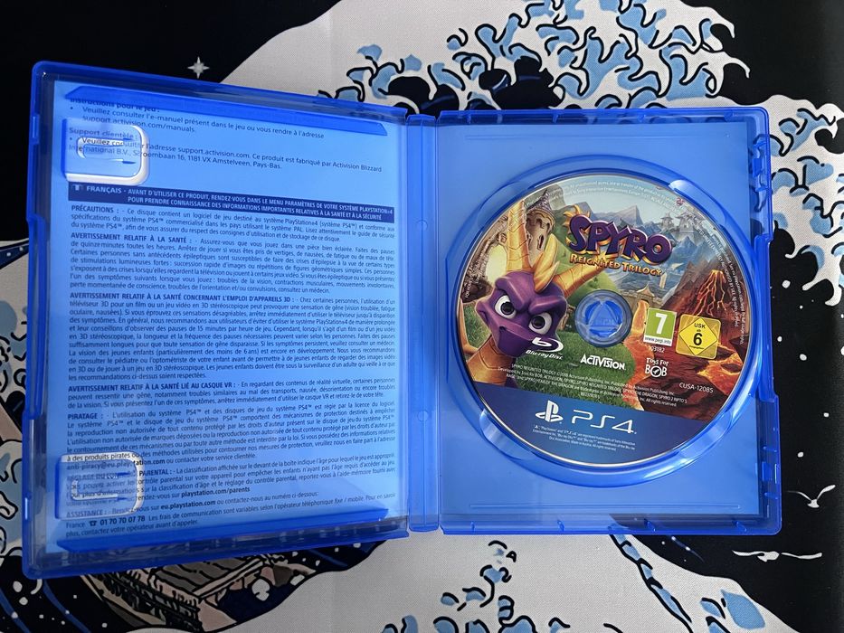 Jogo Spyro Reignited Trilogy Ps4