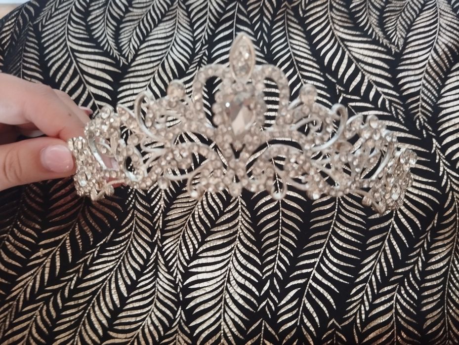Diadem ślubny do włosów