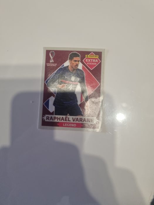 Carta Raphaël varane