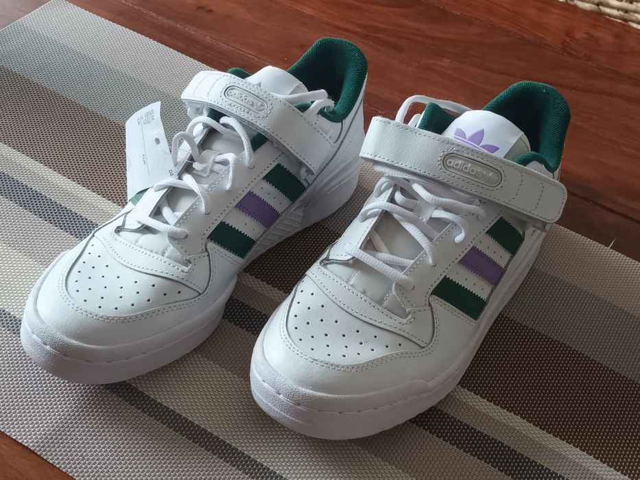 Adidas Forum Low Green Violet Fusion W, оригінал, розмір 41 1/3