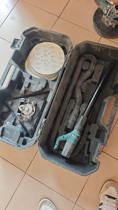Lixadora de parede e teto Maxmat
