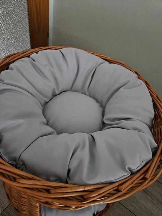 Wiklinowa budka dla kota domek psa legowisko 52 cm x 37 cm