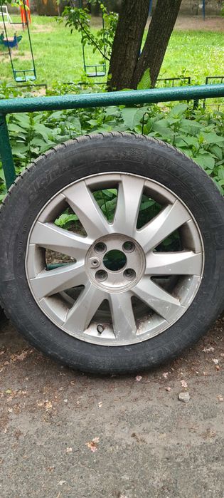 Комплект дисків 16" + зимова резина 205х55х16 2013 р РЕНО Меган 2: 1 ...