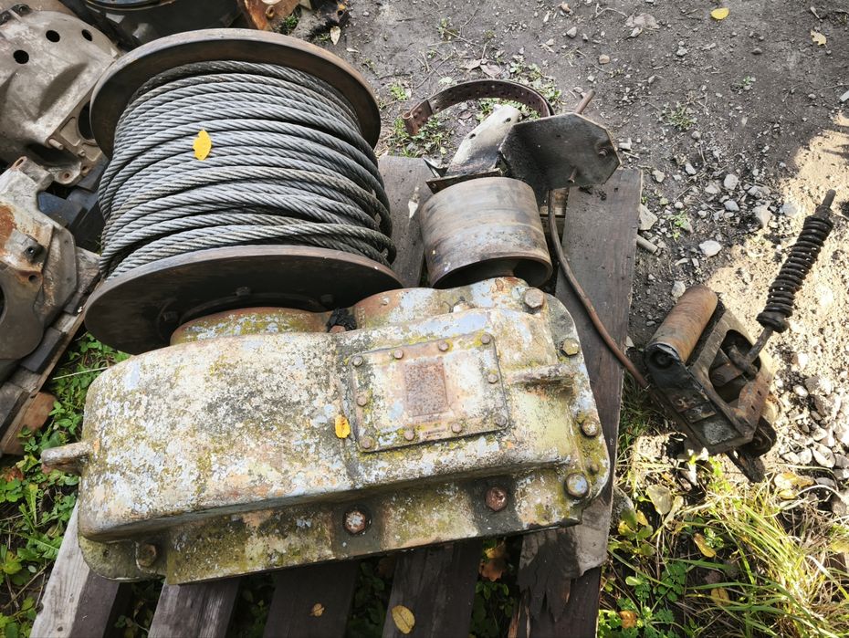 Редуктор циліндричний 1Ц2У лебідка троса крана КС3575 3575А 3577